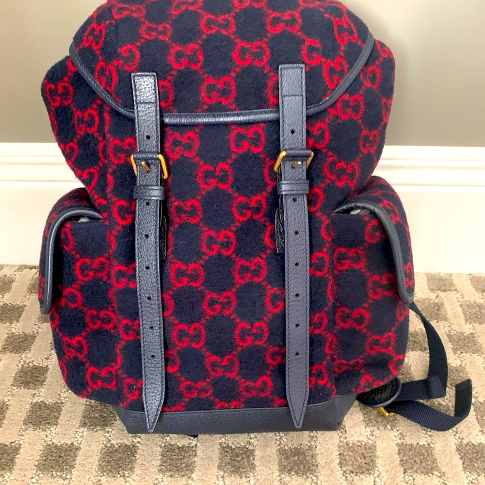Gucci miniature backpack